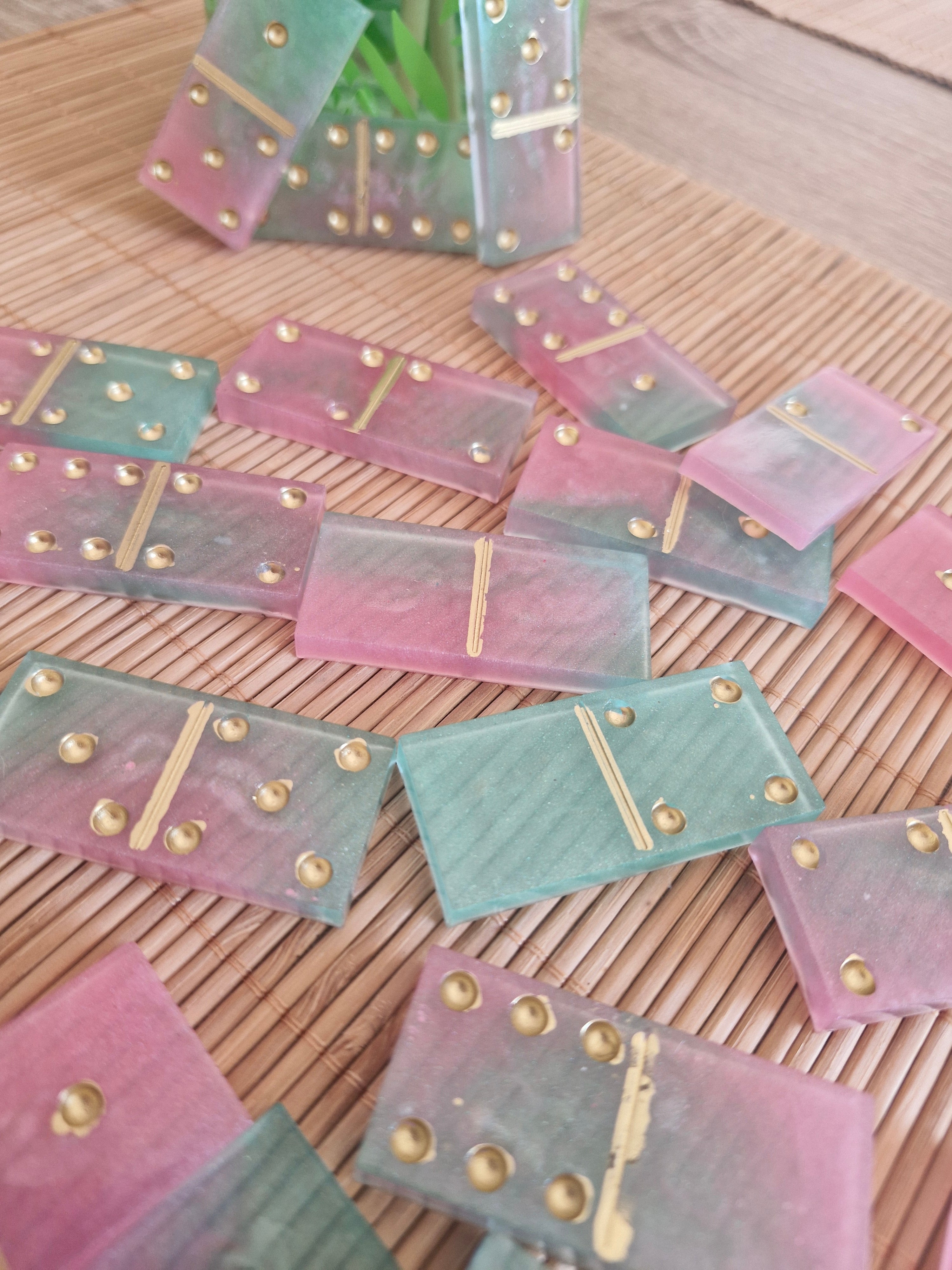 Domino des fées en résine époxy