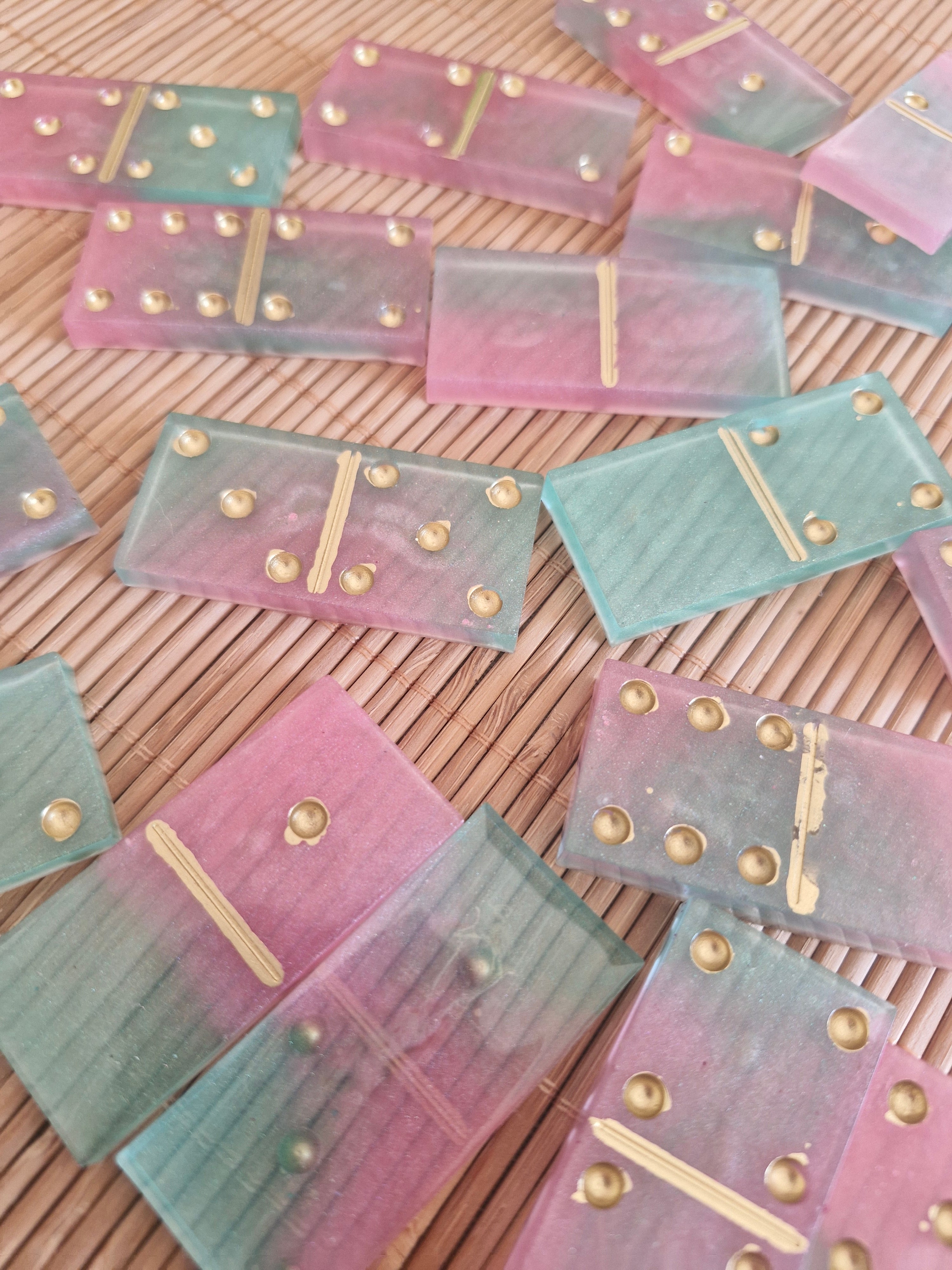 Domino des fées en résine époxy