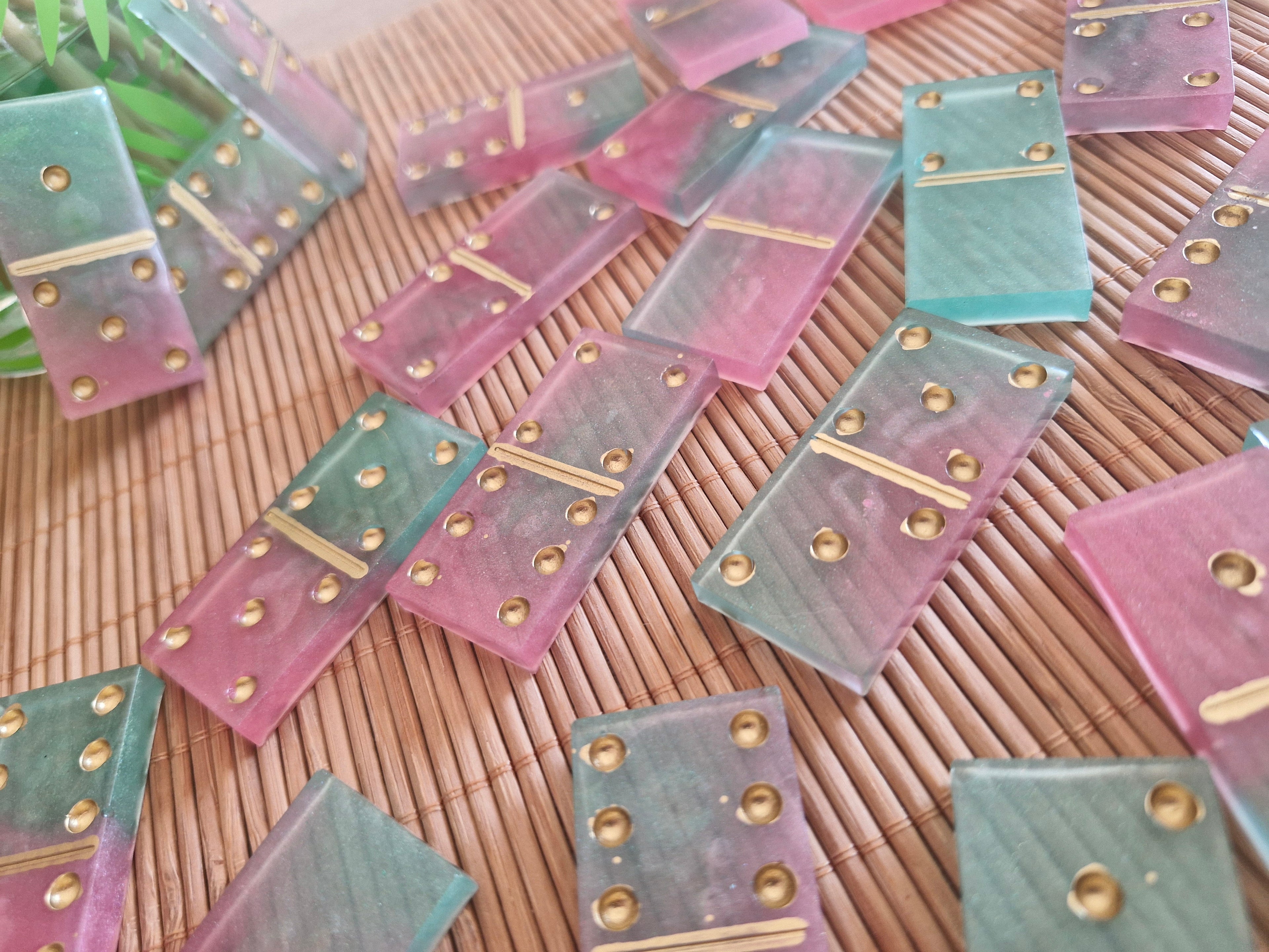 Domino des fées en résine époxy