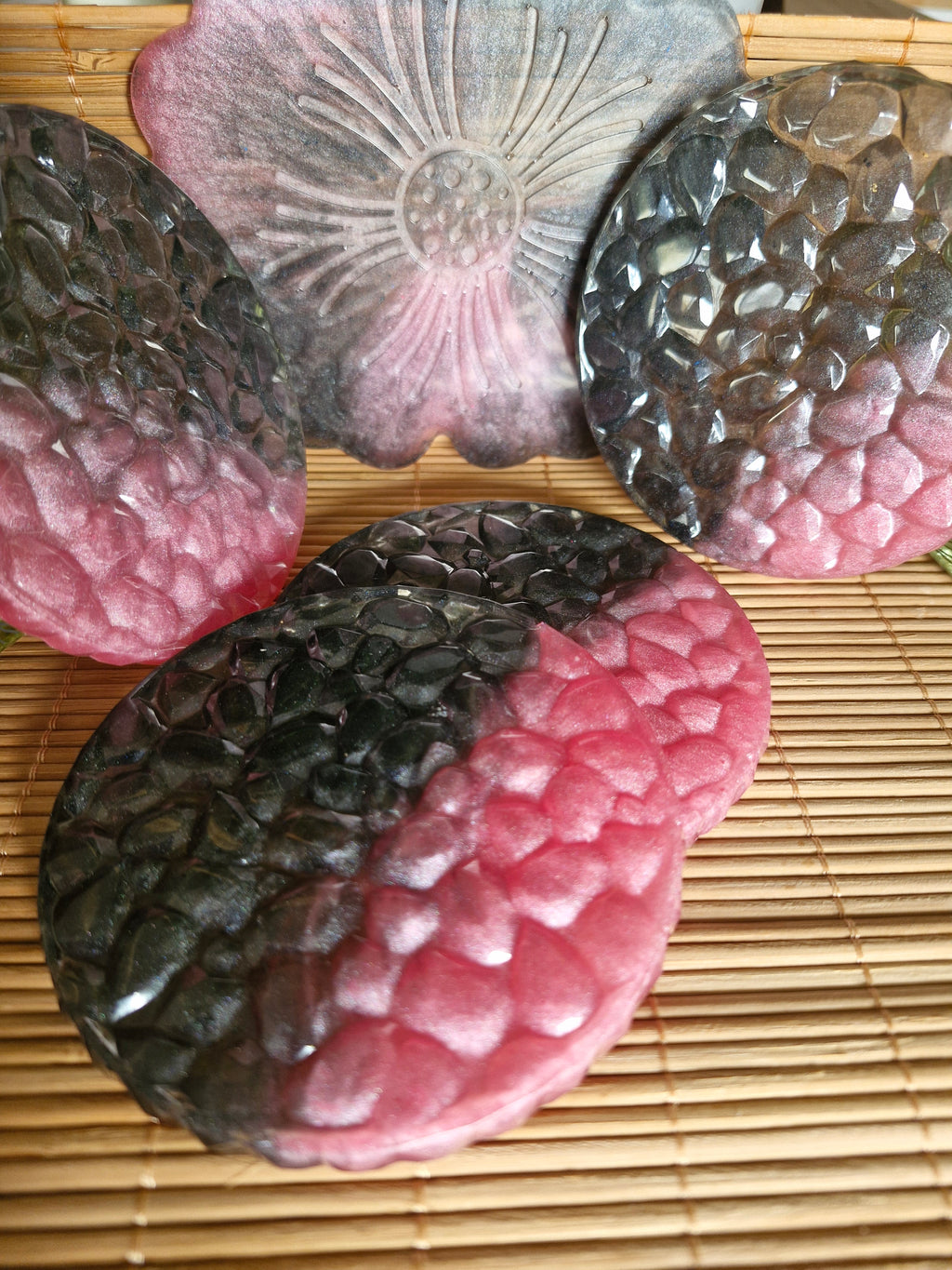 Set de sous-verre Pink Black