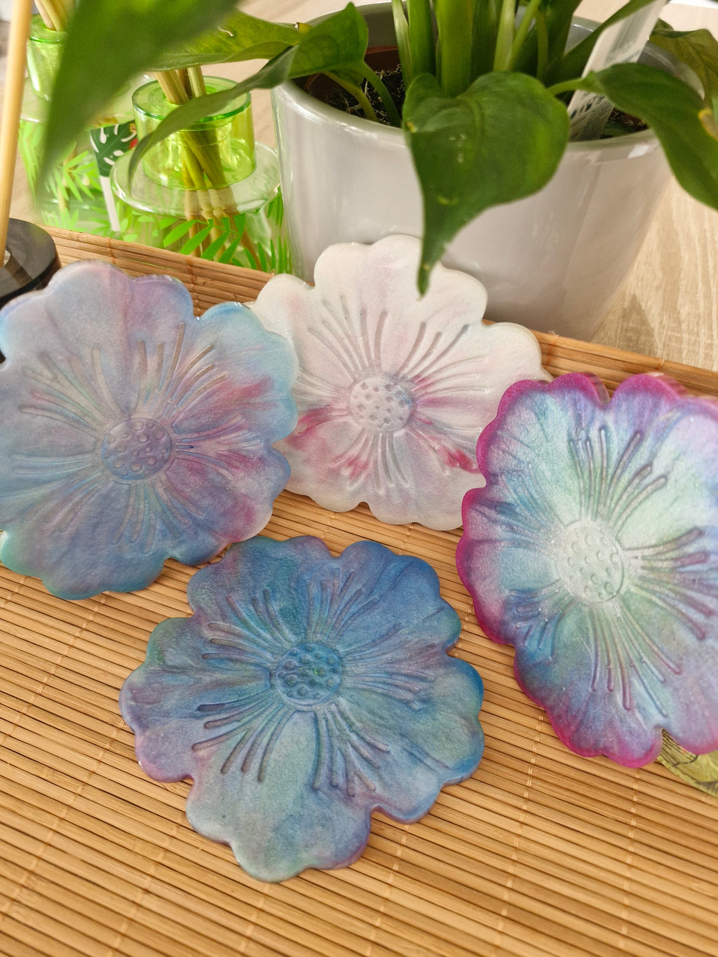 Set sous-verre feerique