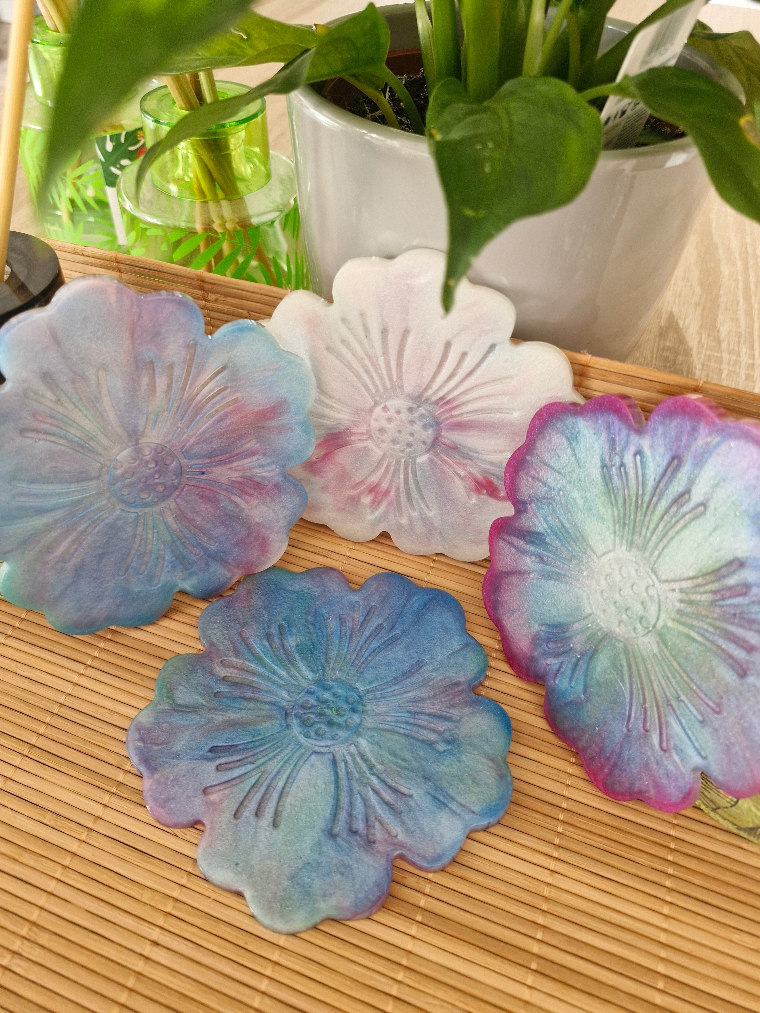 Set sous-verre feerique