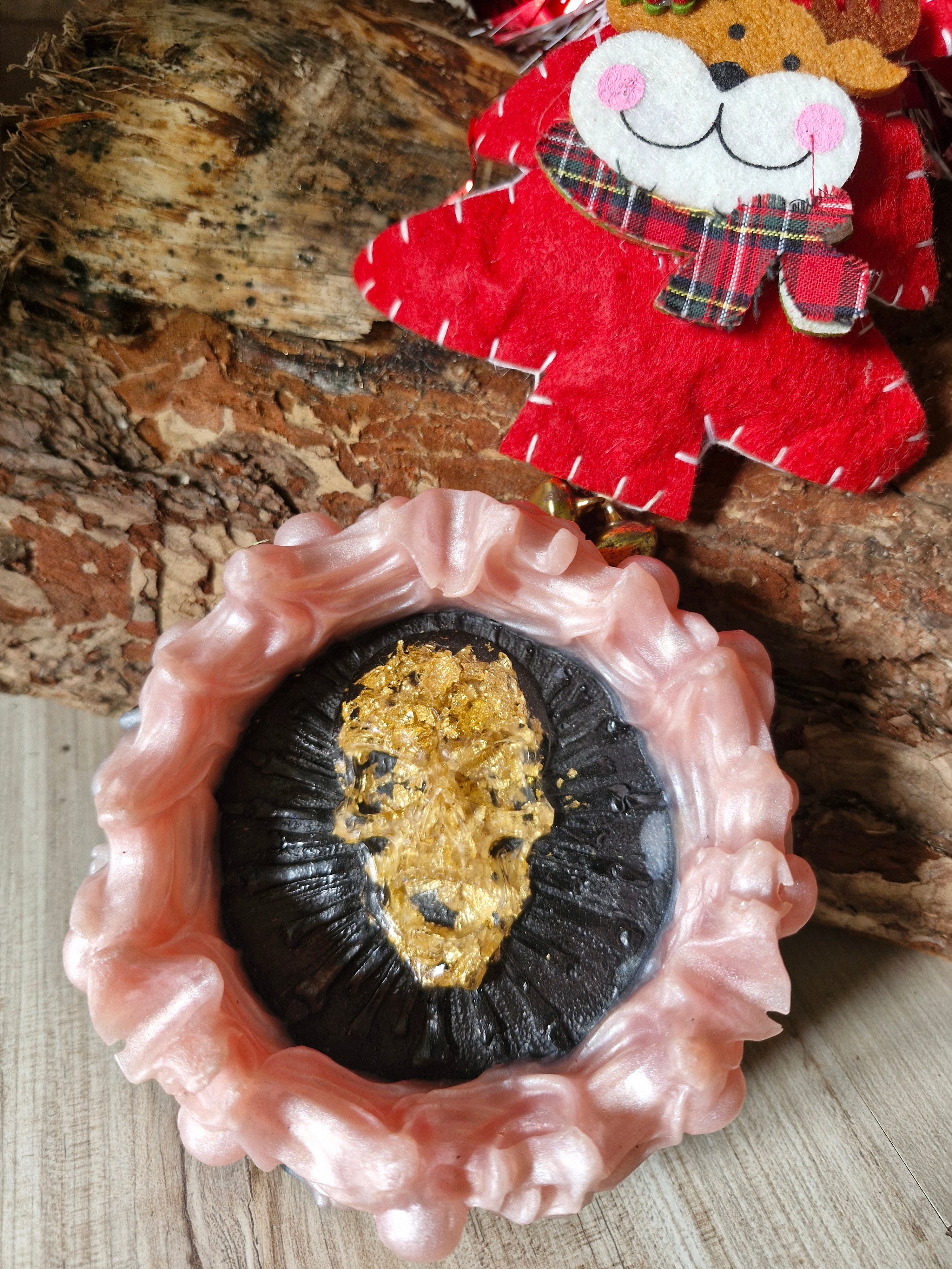 Cendrier tête de mort