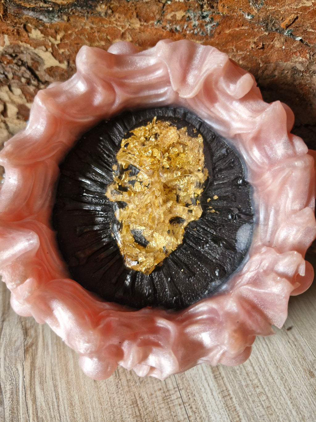 Cendrier tête de mort