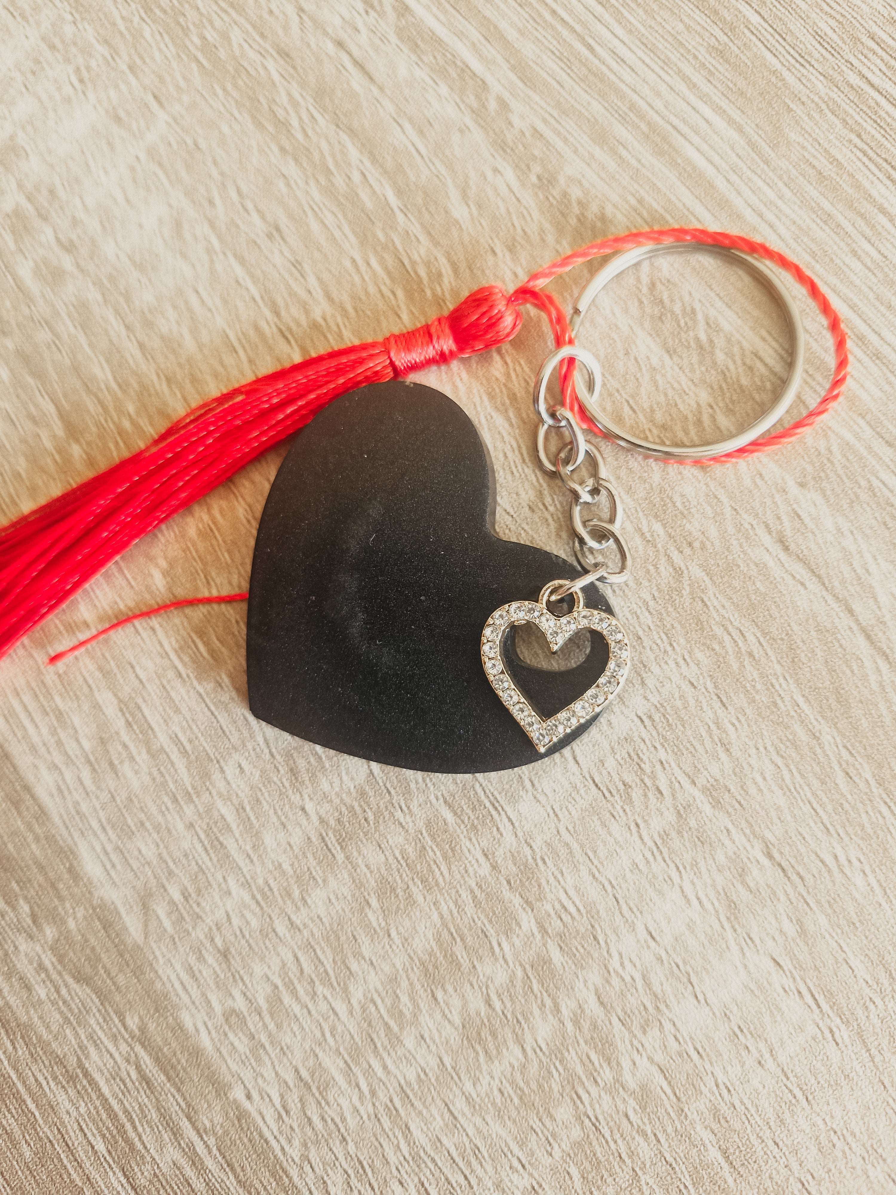 Porte-clé Amour rouge