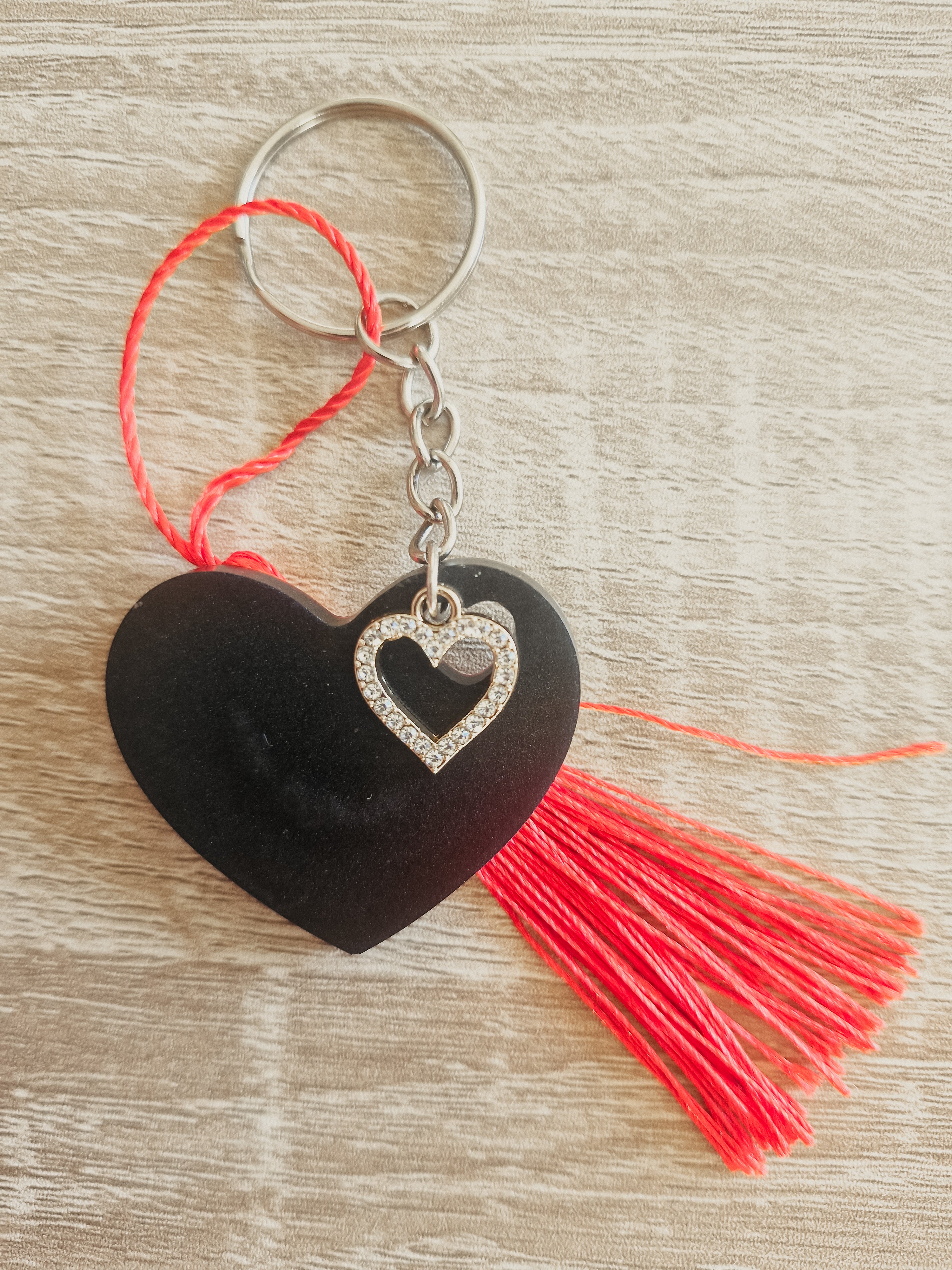 Porte-clé Amour rouge