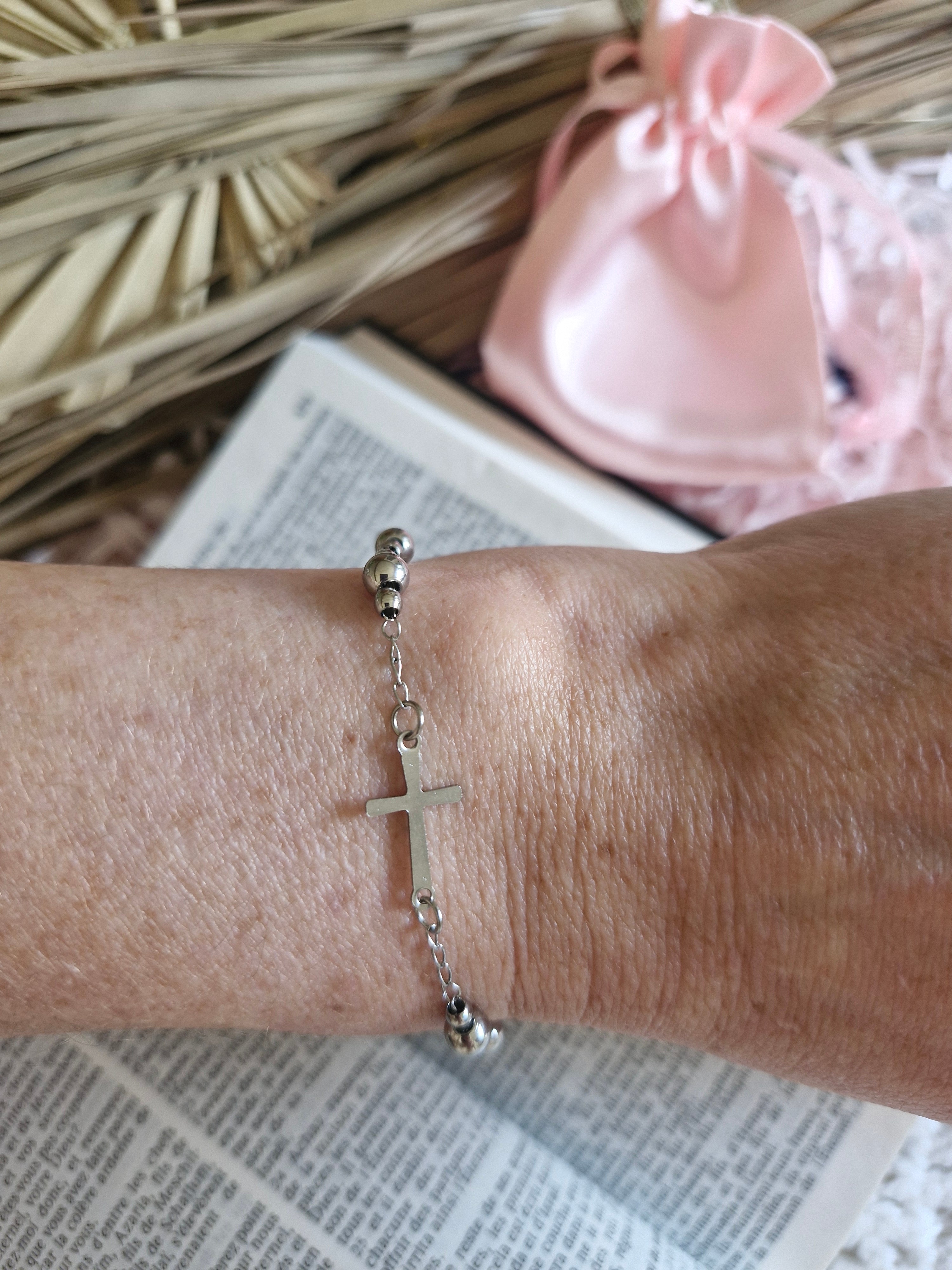 Bracelet Adélaïde argenté