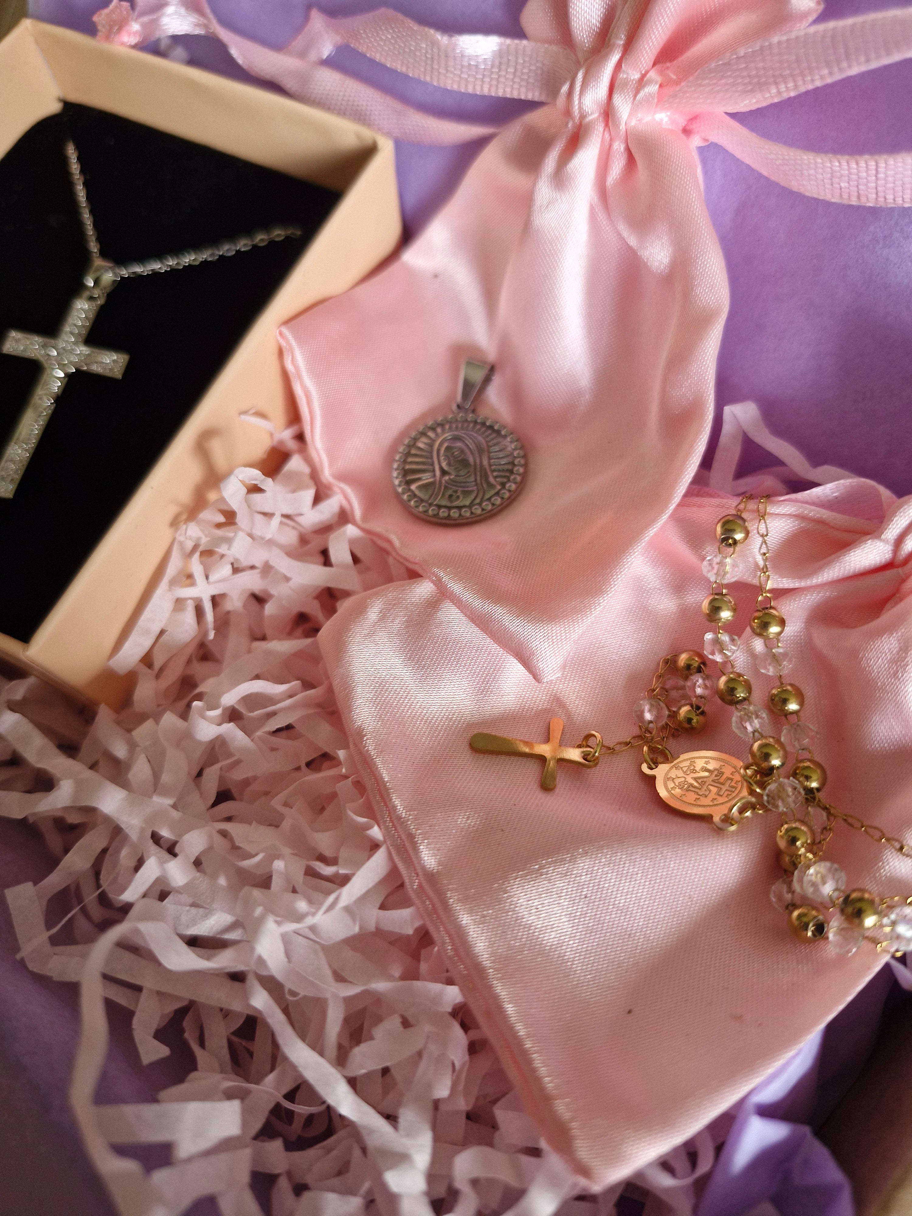 Box Chrétienne Chapelet Marie