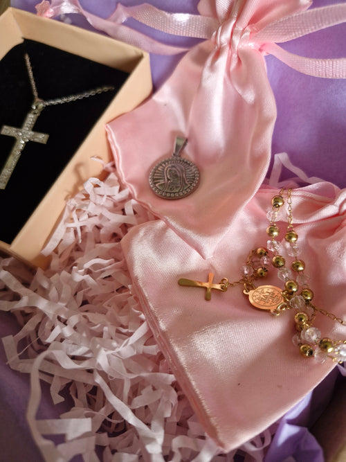 Box Chrétienne Chapelet Marie