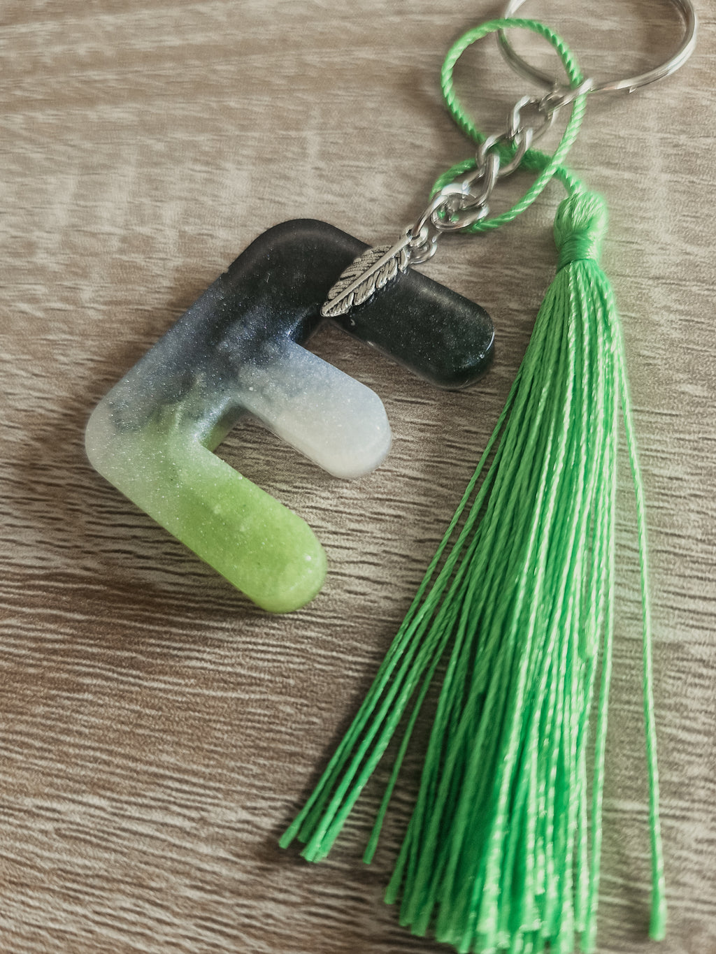 Porte-clé Émeraude Black