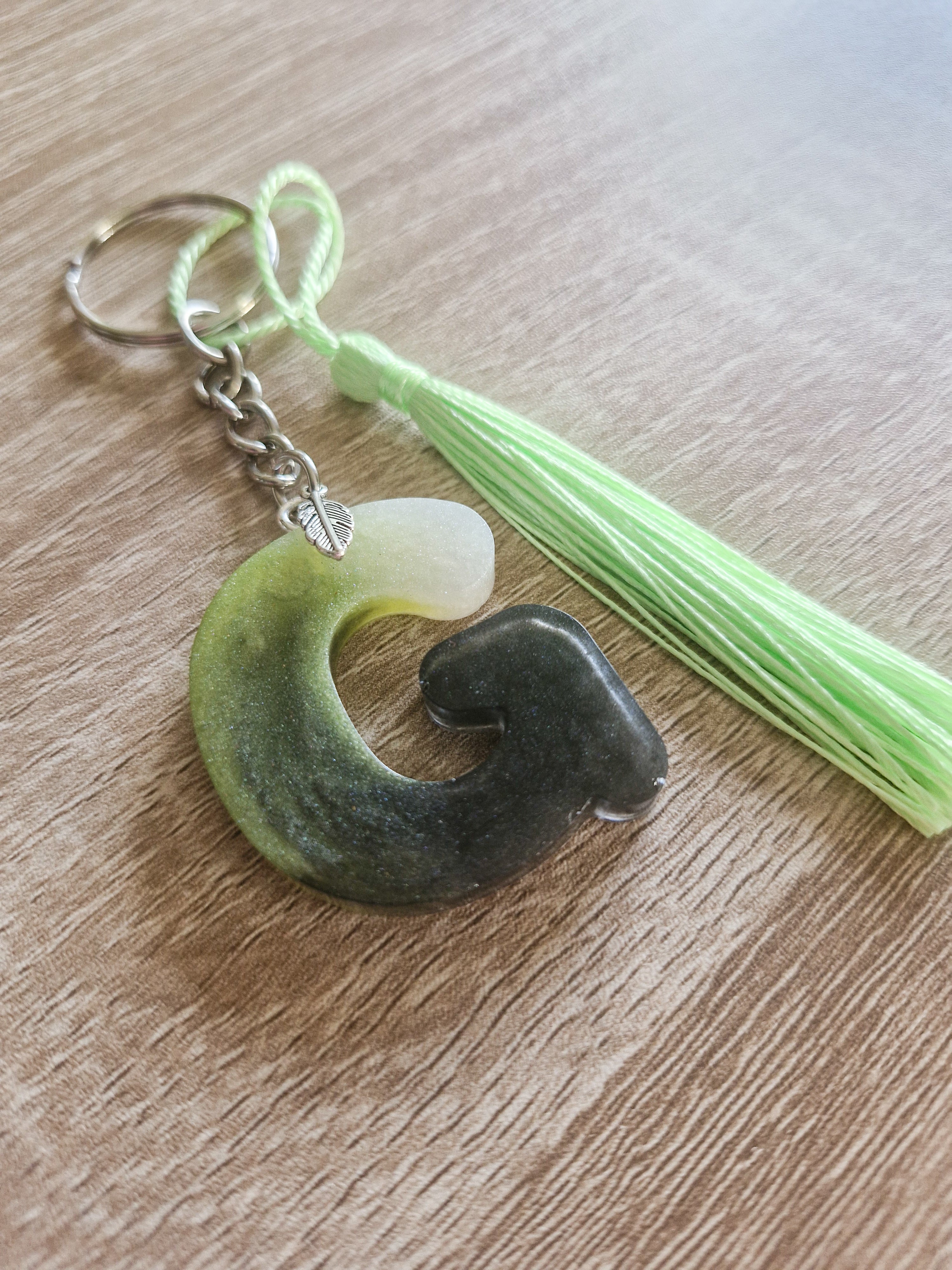 Porte-clé Émeraude Black