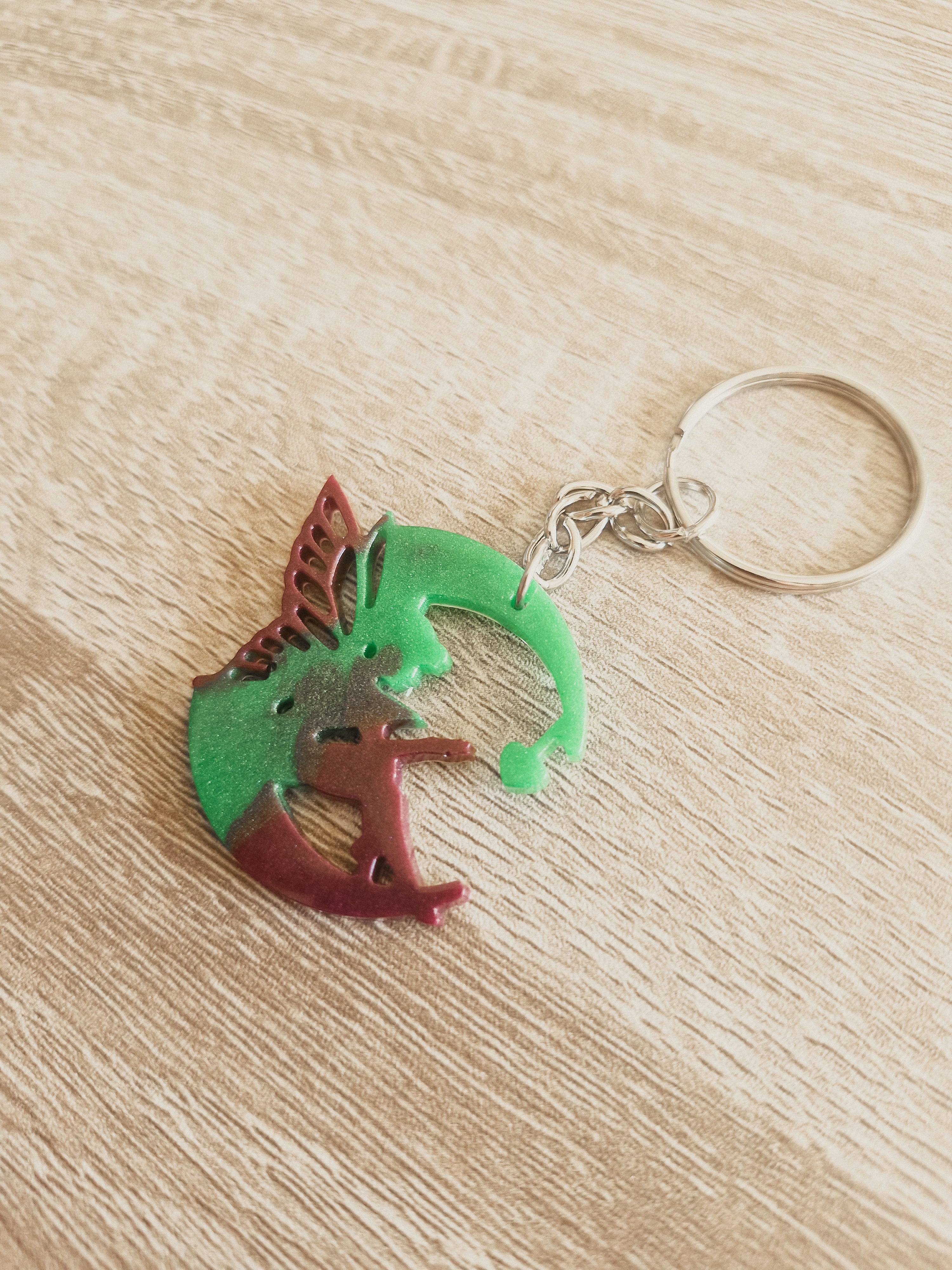Porte-clé la fee lune