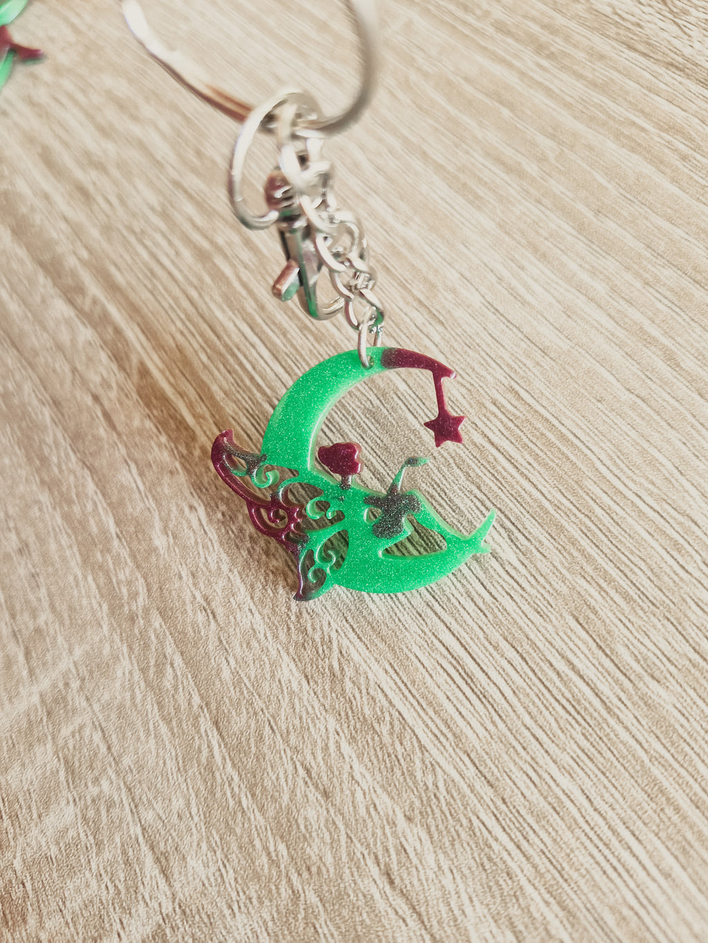 Porte-clé la fee lune